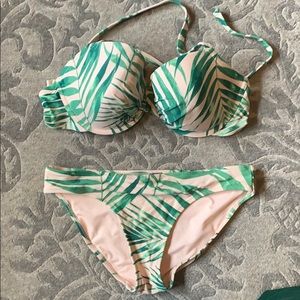 Aerie Lightly Lined Bikini with matching bottoms